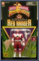 Red Ranger (Rocky) from Power Rangers Mighty Morphin - Auto Morphin - Series 2 manufactured by Bandai [Front]