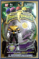 Power Up Black Ranger Action Figure