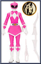 Mighty Morphin Pink Ranger from Power Rangers Mighty Morphin - 2023 - Basic Series manufactured by Hasbro [Loose]