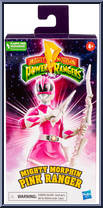 Mighty Morphin Pink Ranger from Power Rangers Mighty Morphin - 2023 - Basic Series manufactured by Hasbro [Front]