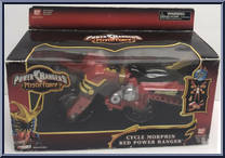 Cycle Morphin Red Power Ranger from Power Rangers Mystic Force - Vehicles manufactured by Bandai [Front]