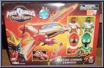 Falcon Lionex Vehicle from Power Rangers Mystic Force - Vehicles manufactured by Bandai [Front]