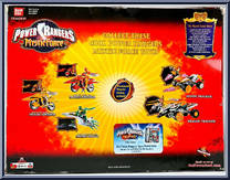 Xtreme Dragon with Red Power Ranger from Power Rangers Mystic Force - Box Sets manufactured by Bandai [Back]