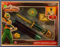 Green Samurai Saber Action Figure
