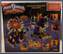 Hurricane Command Megazord from Power Rangers Ninja Storm - Megazords manufactured by Bandai [Back]