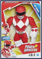 Red Ranger from Power Rangers - Mega Mighties manufactured by Playskool [Front]