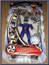 Throttle Max Ranger Blue from Power Rangers RPM - Basic Series manufactured by Bandai [Front]