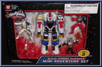 S.P.D. Power Rangers Mini Adventure Set (Set B) from Power Rangers SPD - Mini Figures manufactured by Bandai [Front]