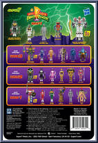 Black Ranger (Dragon Shield) from Power Rangers - ReAction Figures manufactured by Super7 [Back]