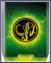 Black Ranger from Power Rangers - Ultimate manufactured by Super7 [Back]
