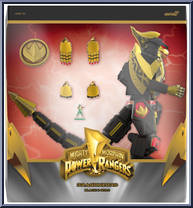 Dragonzord (Black & Gold) from Power Rangers - Ultimate manufactured by Super7 [Front]