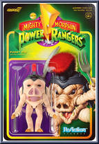 Pudgy Pig from Power Rangers - ReAction Figures manufactured by Super7 [Front]
