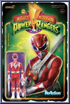 Red Ranger (Battle Damaged) from Power Rangers - ReAction Figures manufactured by Super7 [Front]