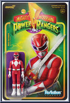 Red Ranger from Power Rangers - ReAction Figures manufactured by Super7 [Front]