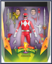 Red Ranger from Power Rangers - Ultimate manufactured by Super7 [Front]