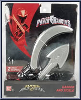 Dagger and Sickle from Power Rangers Super Ninja Steel - Role Play manufactured by Bandai [Front]