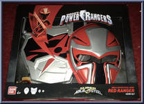 Ninja Super Steel Mode Red Ranger Hero Set from Power Rangers Super Ninja Steel - Role Play manufactured by Bandai [Front]