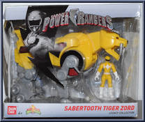 Sabertooth Tiger Zord from Power Rangers Super Ninja Steel - Legacy Collection manufactured by Bandai [Front]