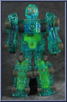 X-Ray Turbo Megazord from Power Rangers Turbo - Turbo Zords manufactured by Bandai [Loose]