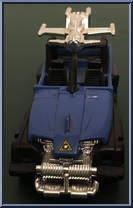 Storm Blaster from Power Rangers Turbo - Real Metal Turbo Rangers Vehicles manufactured by Bandai [Loose]