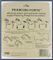 Pinto from Prancing Ponys - Wind-Ups manufactured by Tomy [Back]