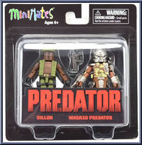 Dillon / Masked Predator from Predator - Minimates - Wave 1 manufactured by Diamond Select [Front]