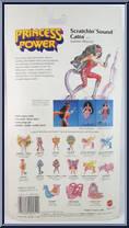 Catra (Scratchin' Sound) from Princess of Power - Basic Series manufactured by Mattel [Back]