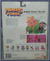 She-Ra (Bubble Power) from Princess of Power - Basic Series manufactured by Mattel [Back]