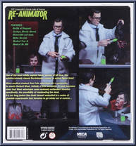 Herbert West from Re-Animator - Clothed Retro manufactured by Neca [Back]