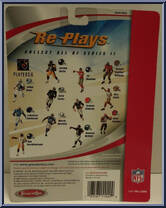 Braylon Edwards (Cleveland Browns) from Re-Plays - NFL - Series II manufactured by Gracelyn Toys [Back]