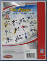 Edgerrin James (Arizona Cardinals) from Re-Plays - NFL - Series IV manufactured by Gracelyn Toys [Back]