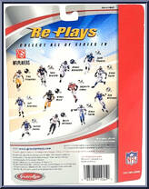 Hines Ward (Pittsburgh Steelers) from Re-Plays - NFL - Series IV manufactured by Gracelyn Toys [Back]