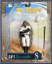 Ichiro Suzuki (Seattle Mariners) from Re-Plays - MLB - Series I manufactured by Gracelyn Toys [Front]