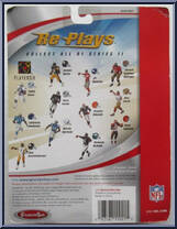 Jerome Bettis (Pittsburgh Steelers) from Re-Plays - NFL - Series II manufactured by Gracelyn Toys [Back]