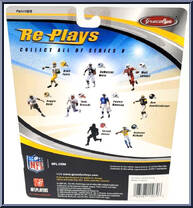 Matt Leinart (Arizona Cardinals) from Re-Plays - NFL - Series V manufactured by Gracelyn Toys [Back]