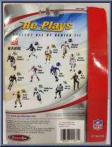 Reggie Bush (New Orleans Saints) from Re-Plays - NFL - Series III manufactured by Gracelyn Toys [Back]