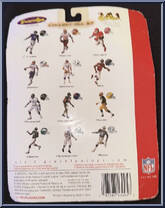 Tom Brady (New England Patriots) from Re-Plays - NFL - Series I manufactured by Gracelyn Toys [Back]