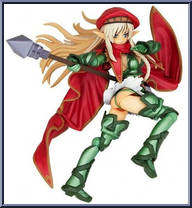 Alleyne from Revoltech - Queen's Blade manufactured by Kaiyodo [Loose]