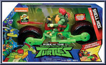 Shell Hog (with Raphael) from Rise of the Teenage Mutant Ninja Turtles - Accessories manufactured by Playmates [Front]