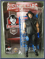 AJ Styles from Rising Stars of Wrestling - Basic Series manufactured by Figures Toy Company [Front]