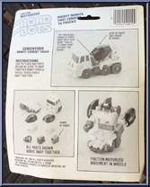 Cementorr (Yellow) from Road Bots - Basic Series manufactured by Marchon [Back]