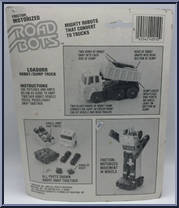 Loadorr (Yellow) from Road Bots - Basic Series manufactured by Marchon [Back]