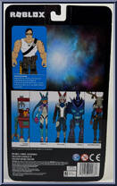 Davy Bazooka from Roblox - Virtual 5 manufactured by Jazwares [Back]