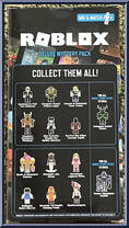 Heroes of Robloxia: Taser Tessla from Roblox - Deluxe Mystery Packs - Series 1 manufactured by Jazwares [Back]