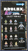 Jailbreak: The Golden Collector from Roblox - Deluxe Mystery Packs - Series 3 manufactured by Jazwares [Back]