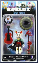 Lucky Gatito from Roblox - Virtual 5 manufactured by Jazwares [Front]