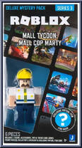 Mall Tycoon: Mall Cop Marty from Roblox - Deluxe Mystery Packs - Series 3 manufactured by Jazwares [Front]