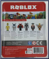 Mr. Bling Bling from Roblox - Series 1 manufactured by Jazwares [Back]