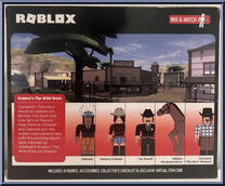 Wild West from Roblox - Box Sets manufactured by Jazwares [Back]