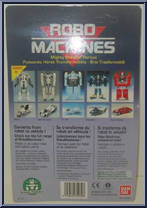 Moto from Robo Machine - Carded manufactured by Bandai [Back]